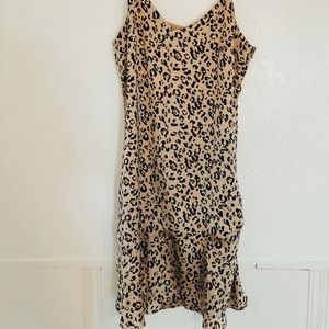 Leopard mini dress